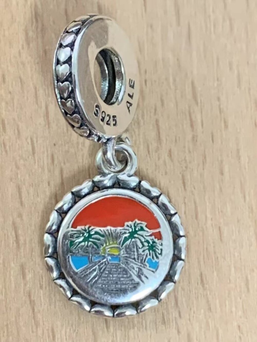 Pandora California Exclusive Charm Dangle Pendant, S925 Silver Jewelry Bracelets